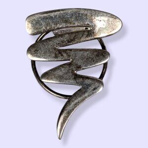 (2/$20) Vintage Distressed Scarf Clip